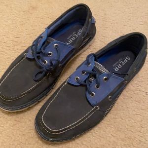 Blue Sperrys sz 11
